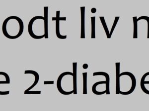 Et godt liv med type2-diabetes